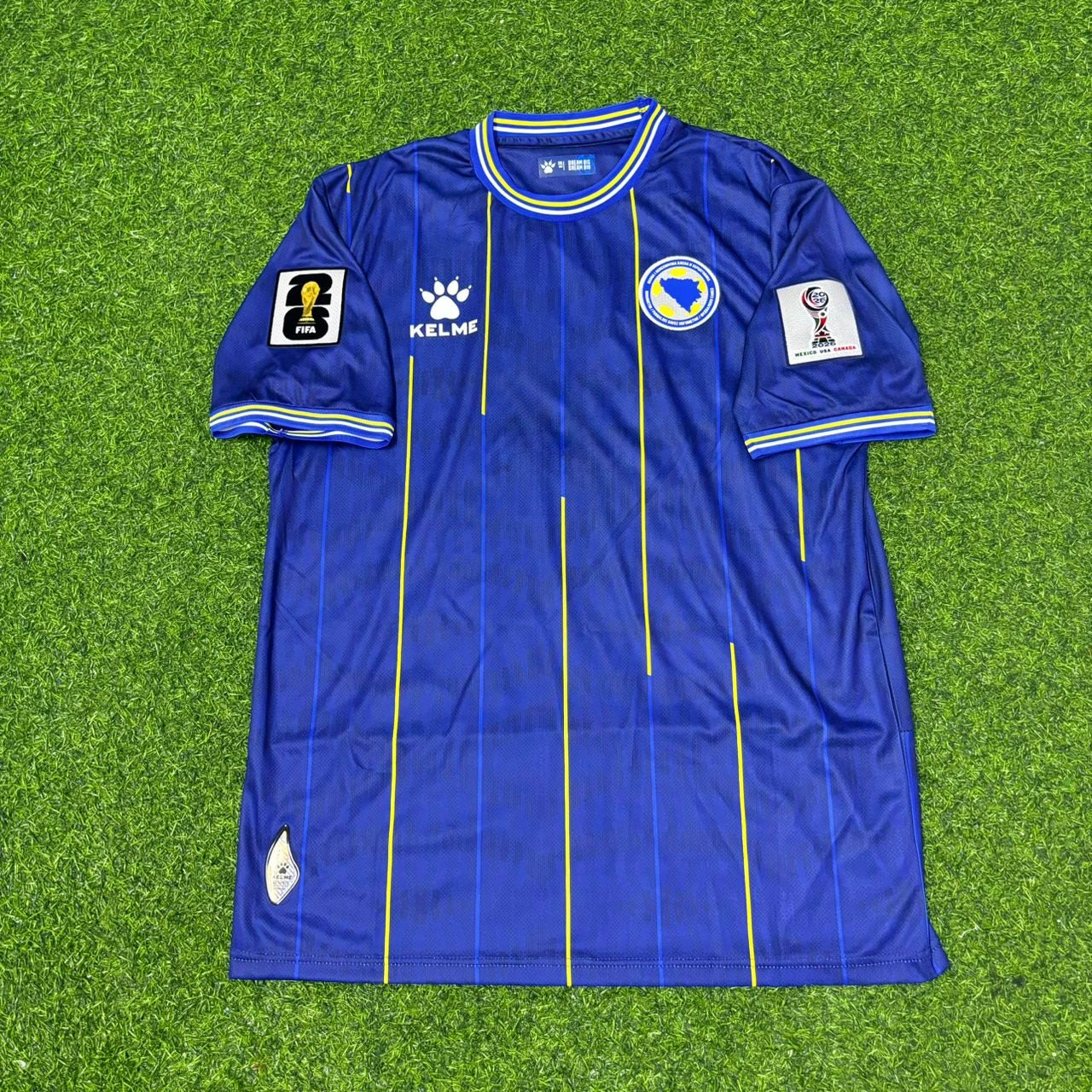 Bosnia and Herzegovina World Cup 2026 New Blue Football Jersey