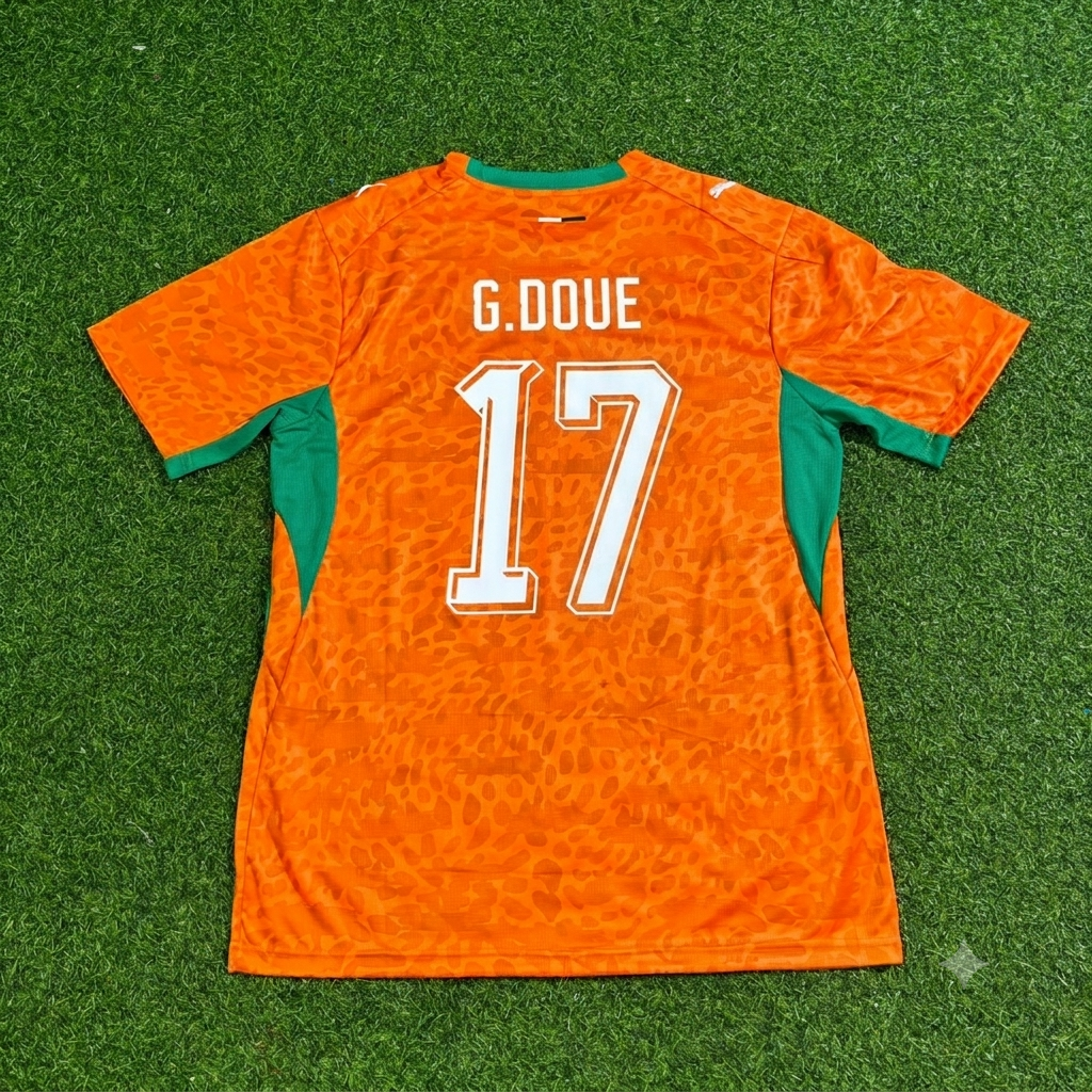 Guéla Doue Ivory Coast World Cup 2026 Football Jersey Trikot Maillot