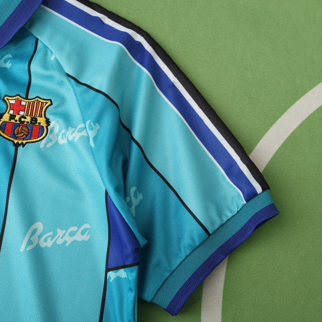 Barcelona 1996 Season Away Retro Football Jersey