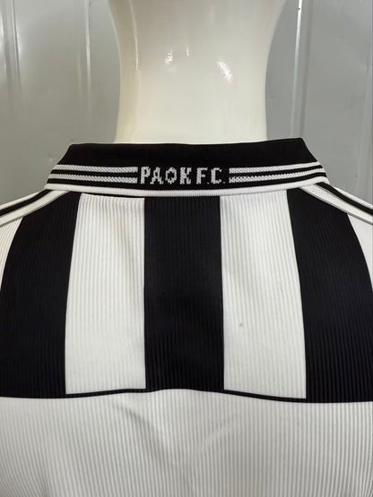 Paok Thessaloniki Retro Home Football Jersey