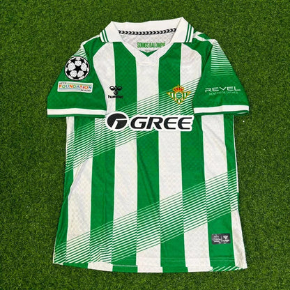 Real Betis 2027 Abde Ezzalzouli #10 Home Green White Football Jersey