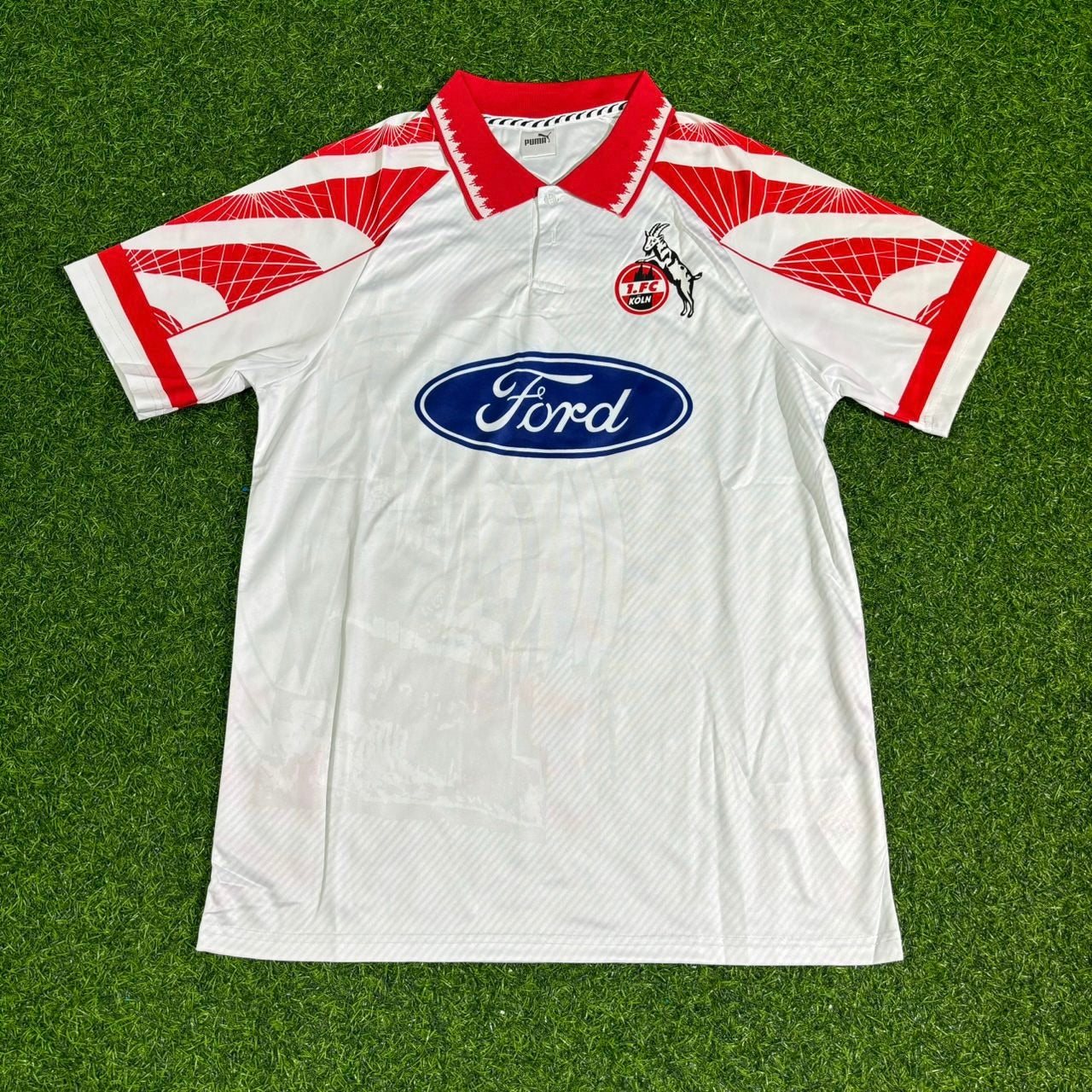 1. FC Köln 1996-1997 Heim Retro Fußballtrikot Jersey