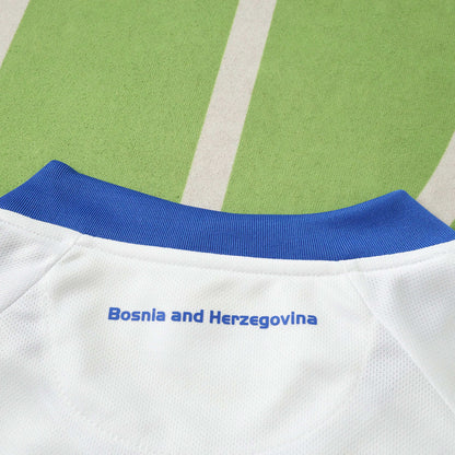Bosnia and Herzegovina World Cup 2026 Kerim Alajbegovic Away White Football Jersey