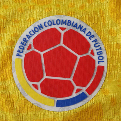 Colombia World Cup 2026 Home Long Sleeve Football Jersey