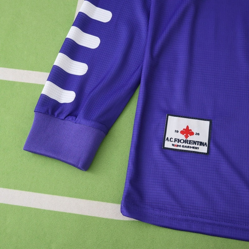 Fiorentina 1998 Season Home Long Sleeve Retro Football Jersey