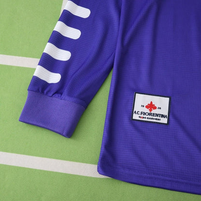 Fiorentina 1998 Season Home Long Sleeve Retro Football Jersey