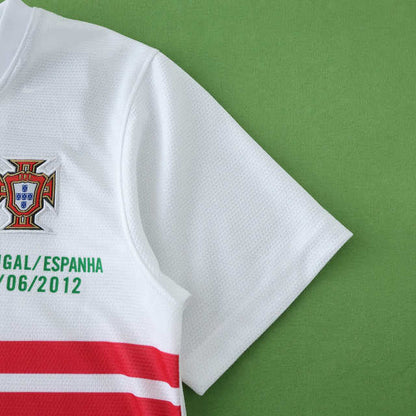 Portugal 2012 Season Home Kids Retro Football Jersey
