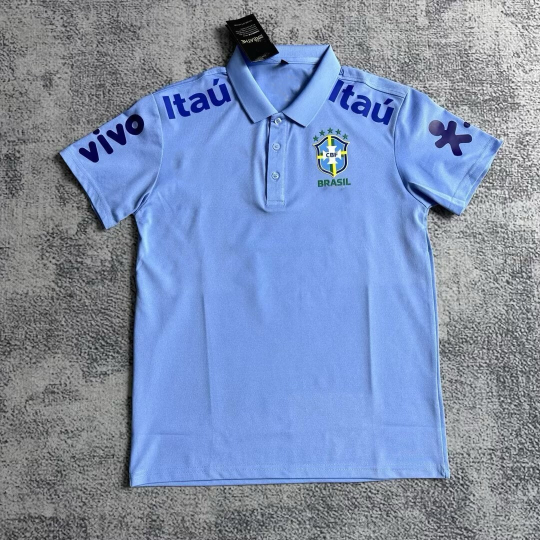 Brazil New Polo Neck Polokragen Tshirt Special Edition