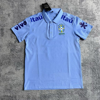 Brazil New Polo Neck Polokragen Tshirt Special Edition