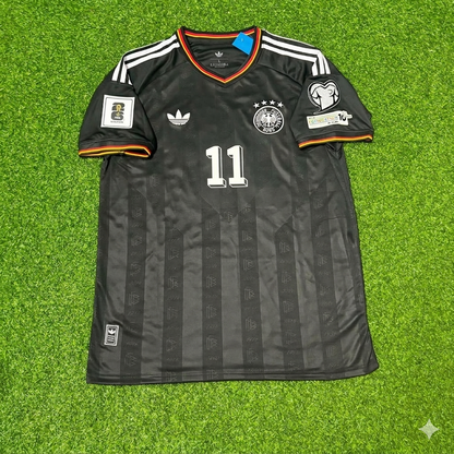 Germany 2026 Nick Woltemade #11 Black Style Soccer Kit Football Jersey