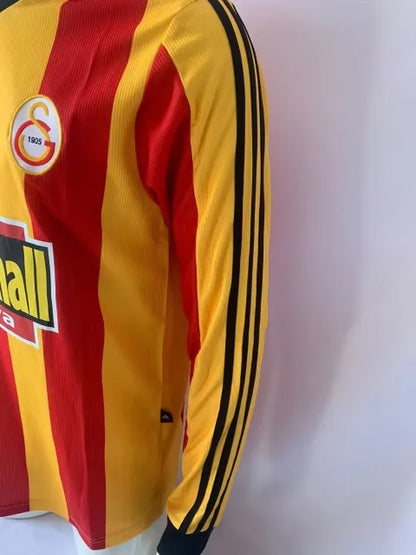 Galatasaray 1999 2000 Retro Long Sleeve Football Jersey Kit Forma