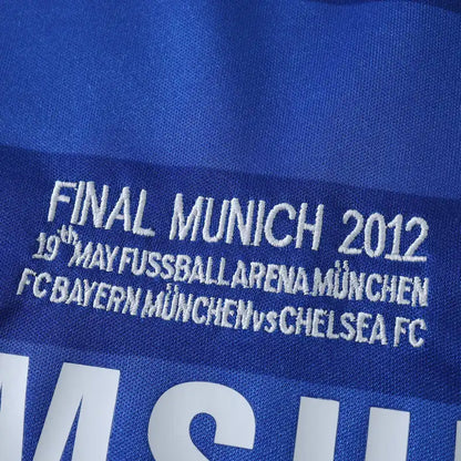 Chelsea 2012 Champions League Final Home Retro Kids Football Jersey Kit