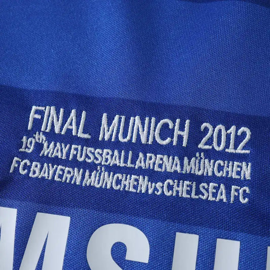 Chelsea 2012 Champions League Final Home Retro Kids Kit Jersey KinderTrikot Maillot Enfant