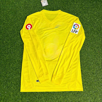 Villarreal CF 2008/2009 Long Sleeve Retro Football Jersey Kit Edition 2
