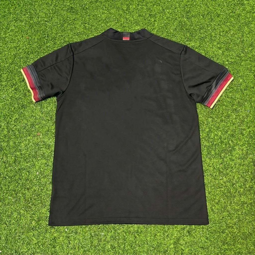 Germany Black Retro Football Jersey Paradise Edition