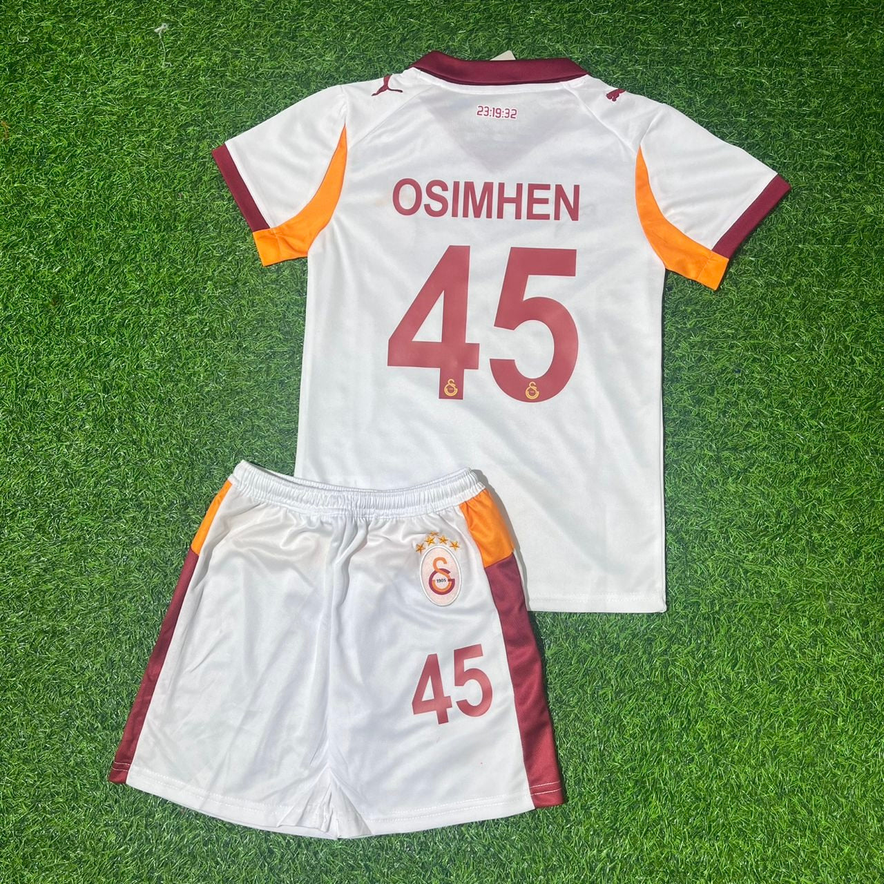 Victor Osimhen 45 Galatasaray Cocuk Formasi Kids Kit Set