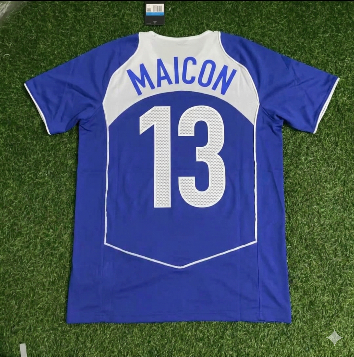 Maicon Brazil 2004 Blue Retro Football Jersey Collection