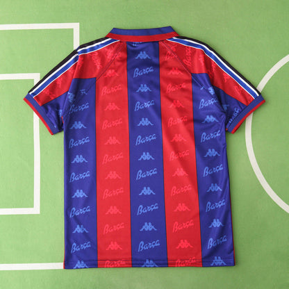 Barcelona 1996 Season Home Retro Football Jersey