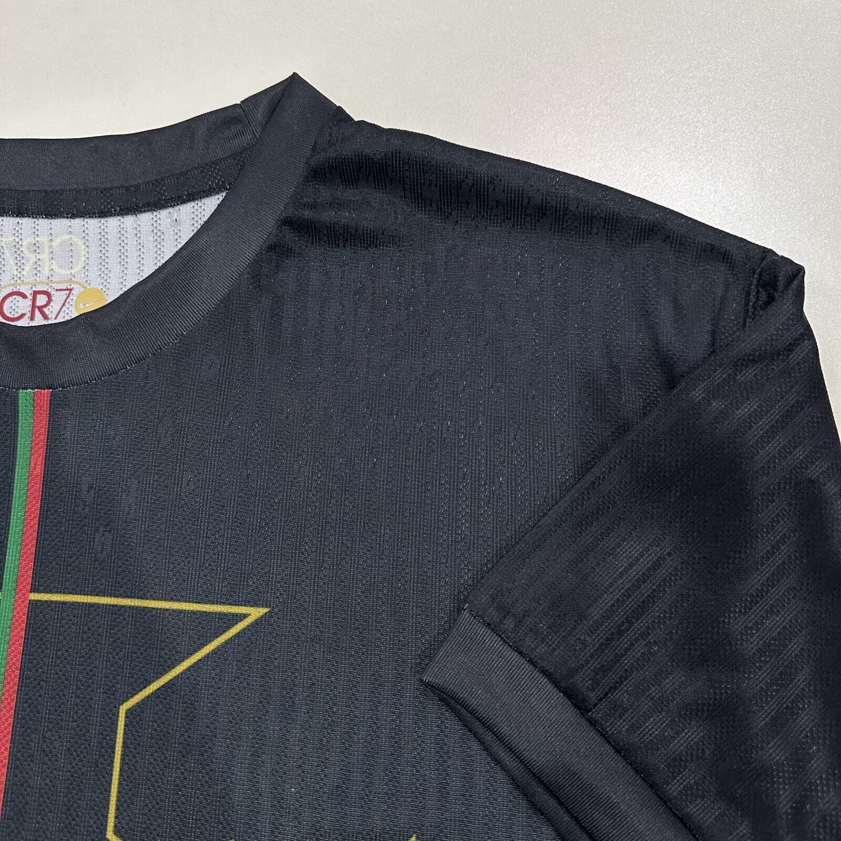 Cristiano Ronaldo CR7 Special Edition Black Football Jersey