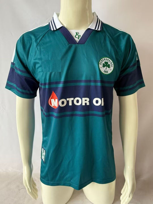 Retro Panathinaikos 1999-2000 Home Kit Jersey Soccer Kit