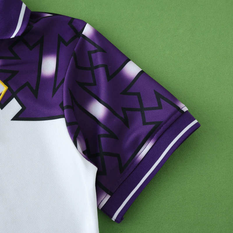Fiorentina 1992/1993 Away Kids Retro Football Jersey