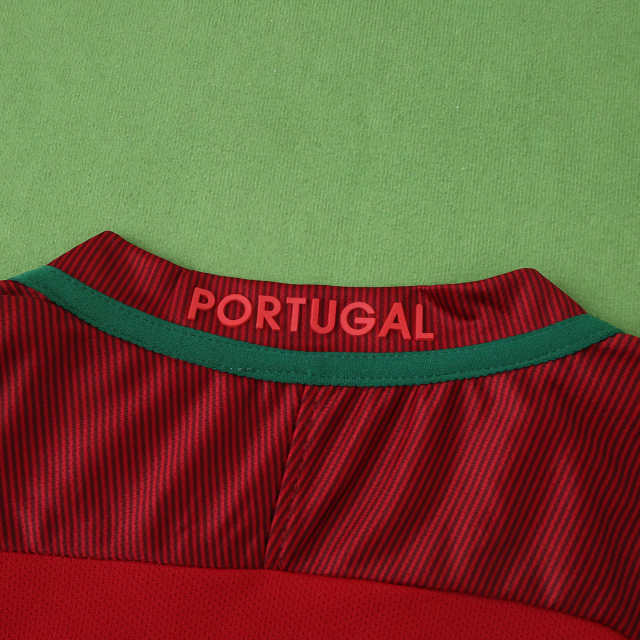 Portugal 2016 Season Home Kids Retro Football Jersey