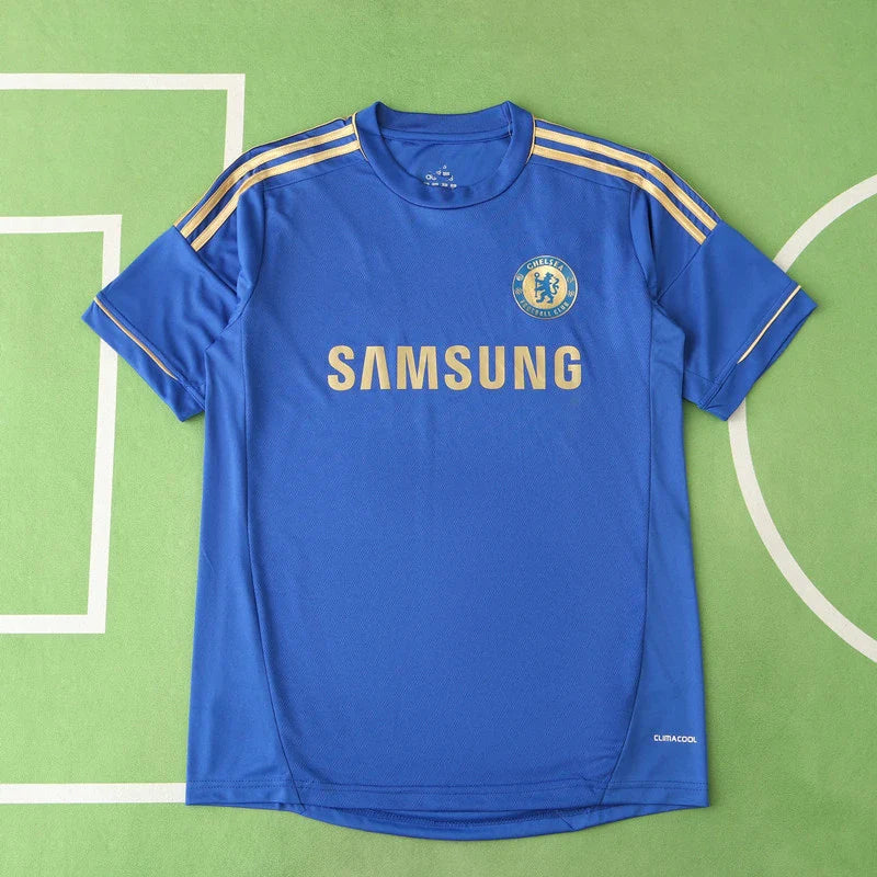 12/13 Chelsea F.C Season Blue Home Retro Jersey Trikot Soccer Kit