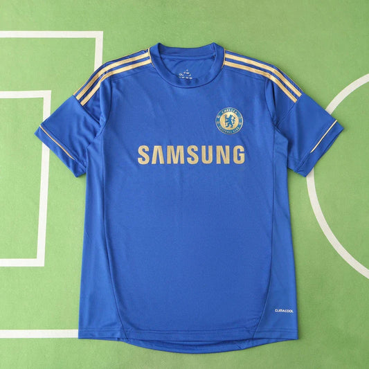 12/13 Chelsea F.C Season Blue Home Retro Jersey Trikot Soccer Kit