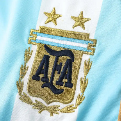 Argentina 2006 Season Home Retro Football Jersey Kit