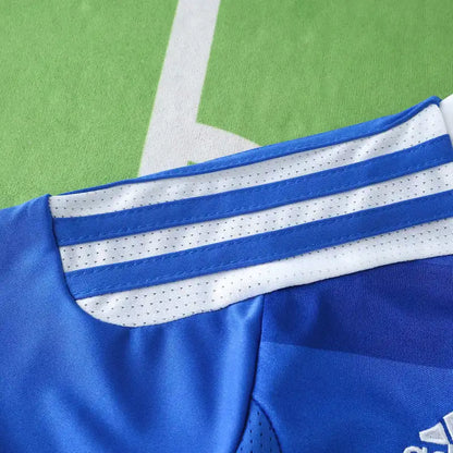 Chelsea 2012 Champions League Final Home Retro Kids Football Jersey Kit