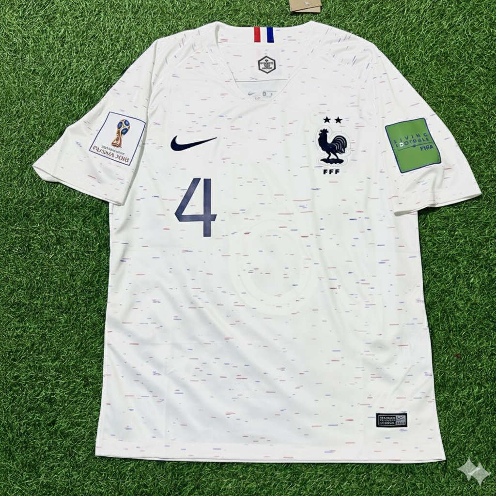 France World Cup 2018 Raphaël Varane 4- Kit Football Jersey