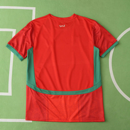 Morocco Home African Cup 2025 Season Football Jersey Kit