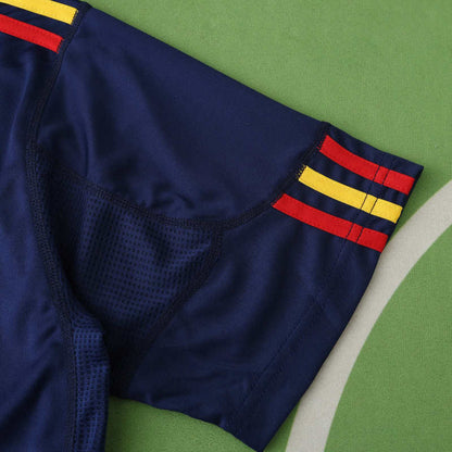 Spain World Cup 2010 Final Champions Home Retro Football Jersey