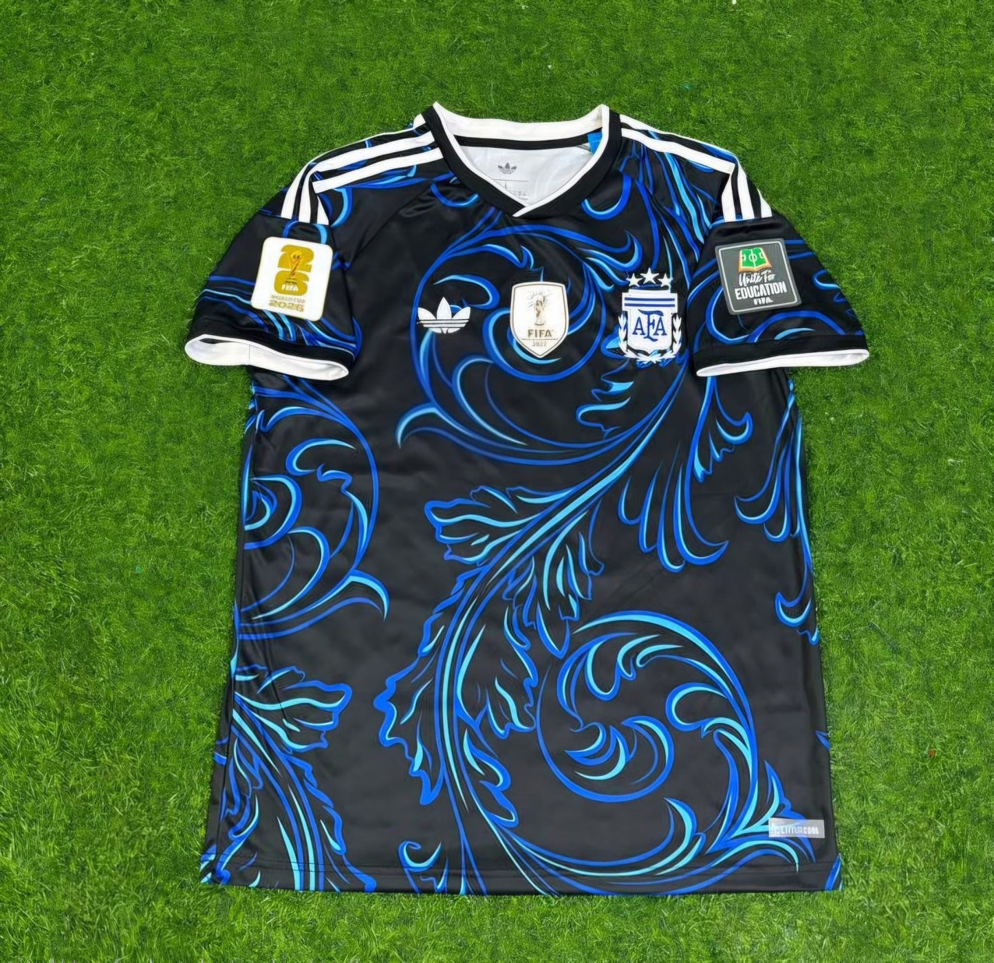 Argentina World Cup 2026 Emiliano Martinez Goalkeeper Away Football Jersey Kit