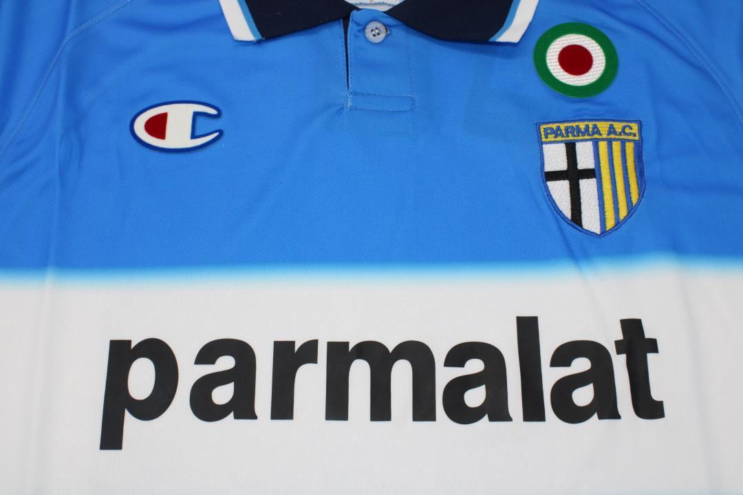 Gianluigi Buffon Parma 1999/2000 Blue Retro Football Jersey