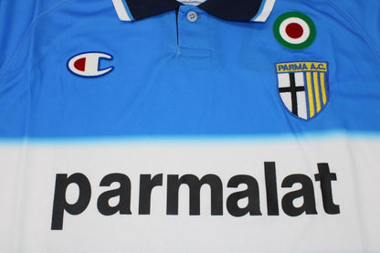 Gianluigi Buffon Parma 1999/2000 Blue Retro Football Jersey