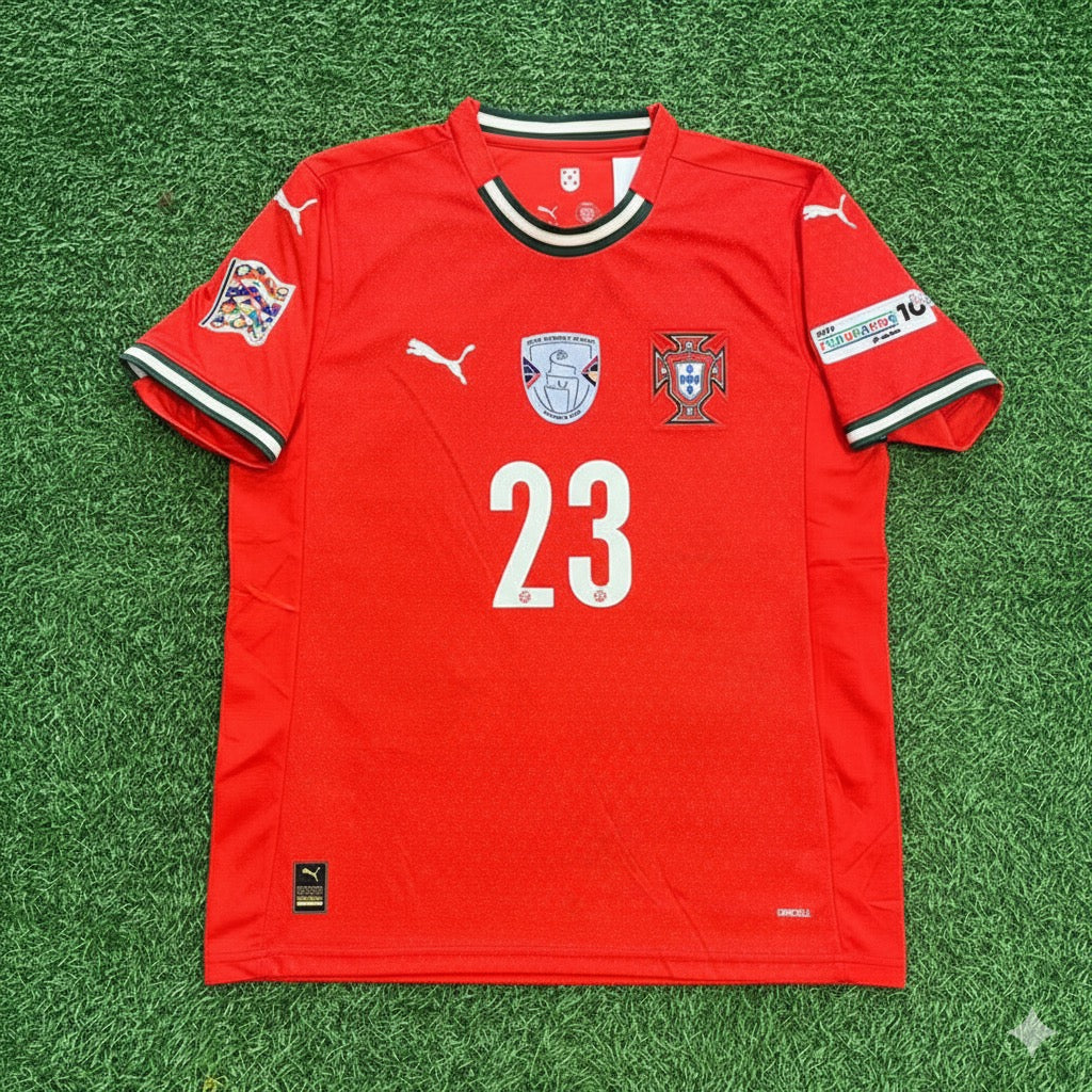Vitinha Portugal UEFA Nations League Winner Red Football Jersey