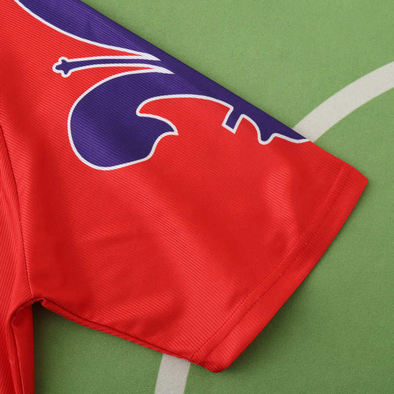 Fiorentina 1995/1996 Season Away Retro Football Jersey Kit
