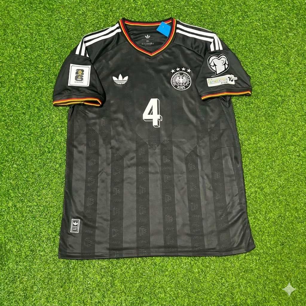 Germany 2026 Jonathan Tah #4 Black Style Soccer Kit Football Jersey