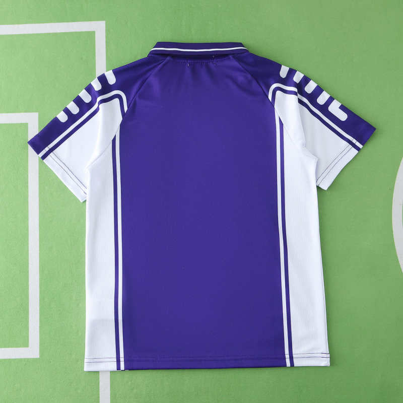 Fiorentina 1999/2000 Home Kids Retro Football Jersey