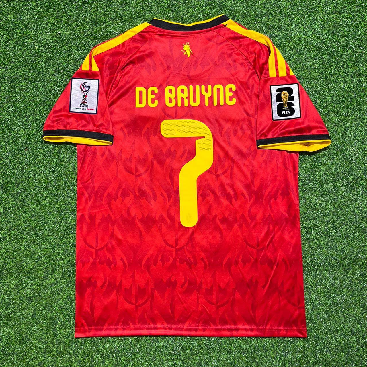 Kevin De Bruyne Belgique Belgien Belgie 2026 World Cup Football Jersey