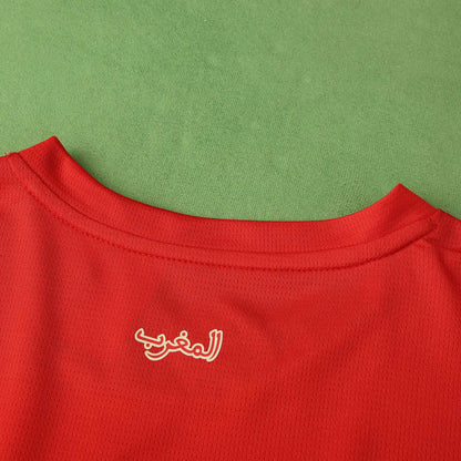 Morocco Home African Cup 2025 Season Football Jersey Kit