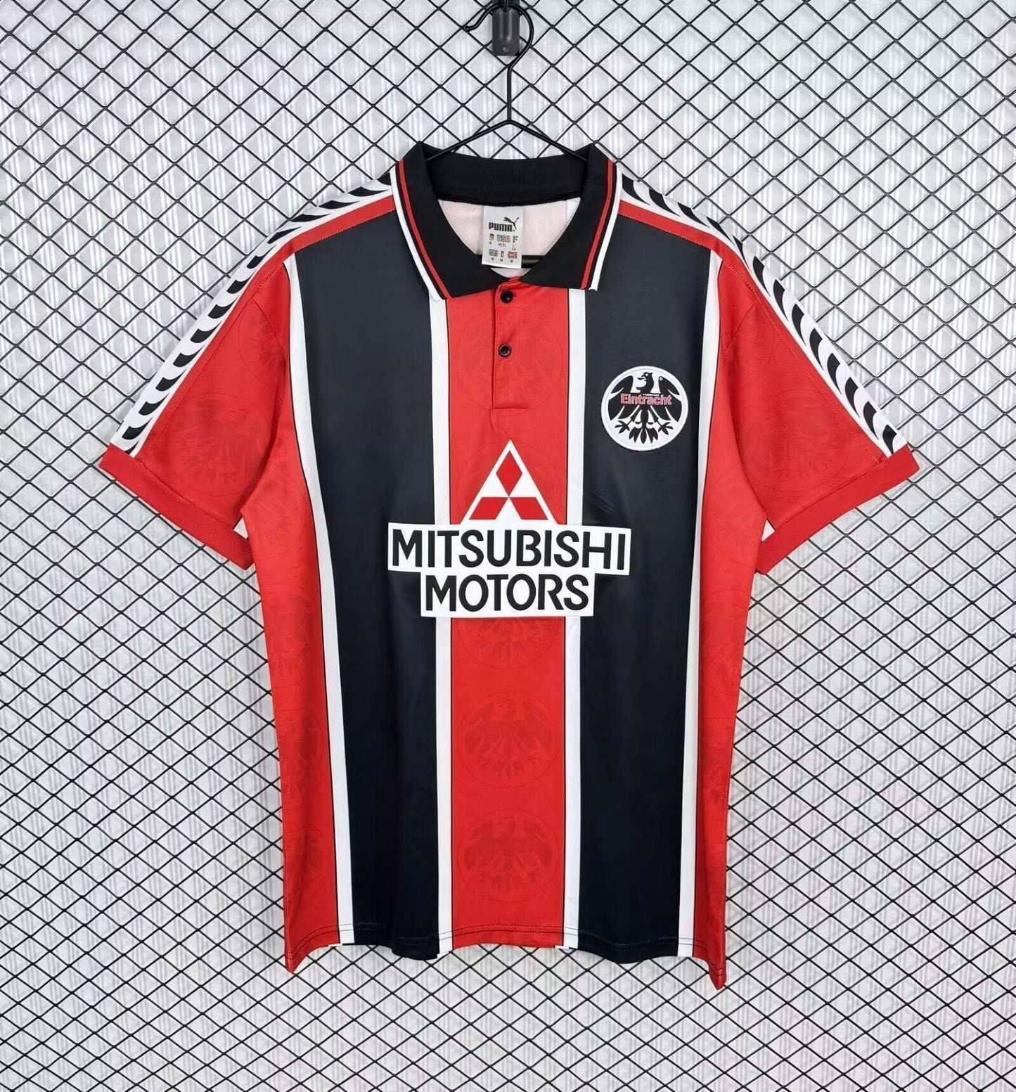 Eintracht Frankfurt 1996/1997 Saison Heim Retro Fußballtrikot Jersey