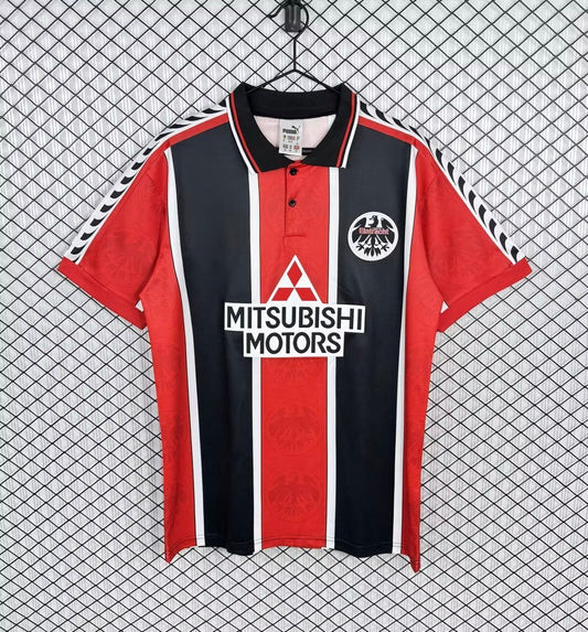Eintracht Frankfurt 1996/1997 Saison Heim Retro Fußballtrikot Jersey