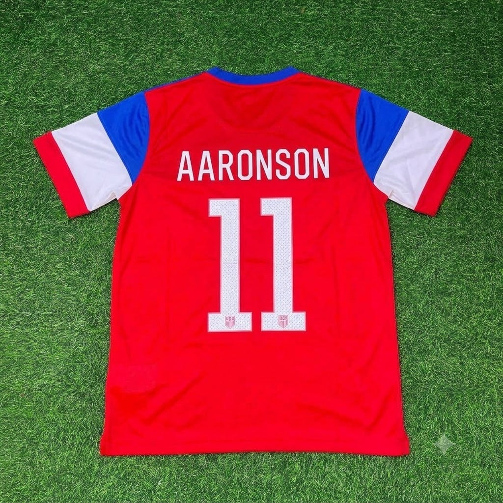 Brenden Aaronson Away Retro Football Jersey