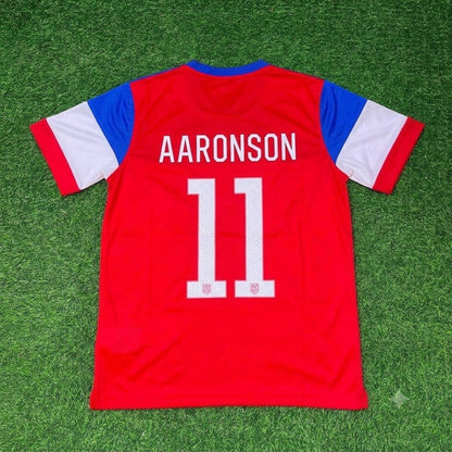 Brenden Aaronson Away Retro Football Jersey