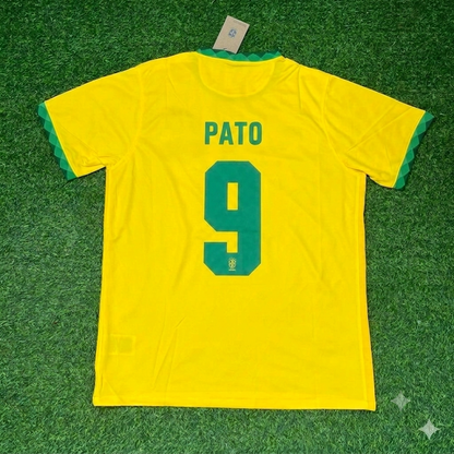 Alexandre Pato Brazil Football Retro Football Jersey