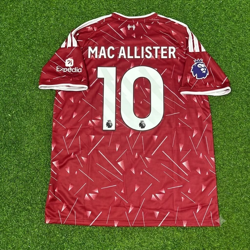 Alexis Mac Allister Liverpool 2027 Red Home Football Jersey Kit