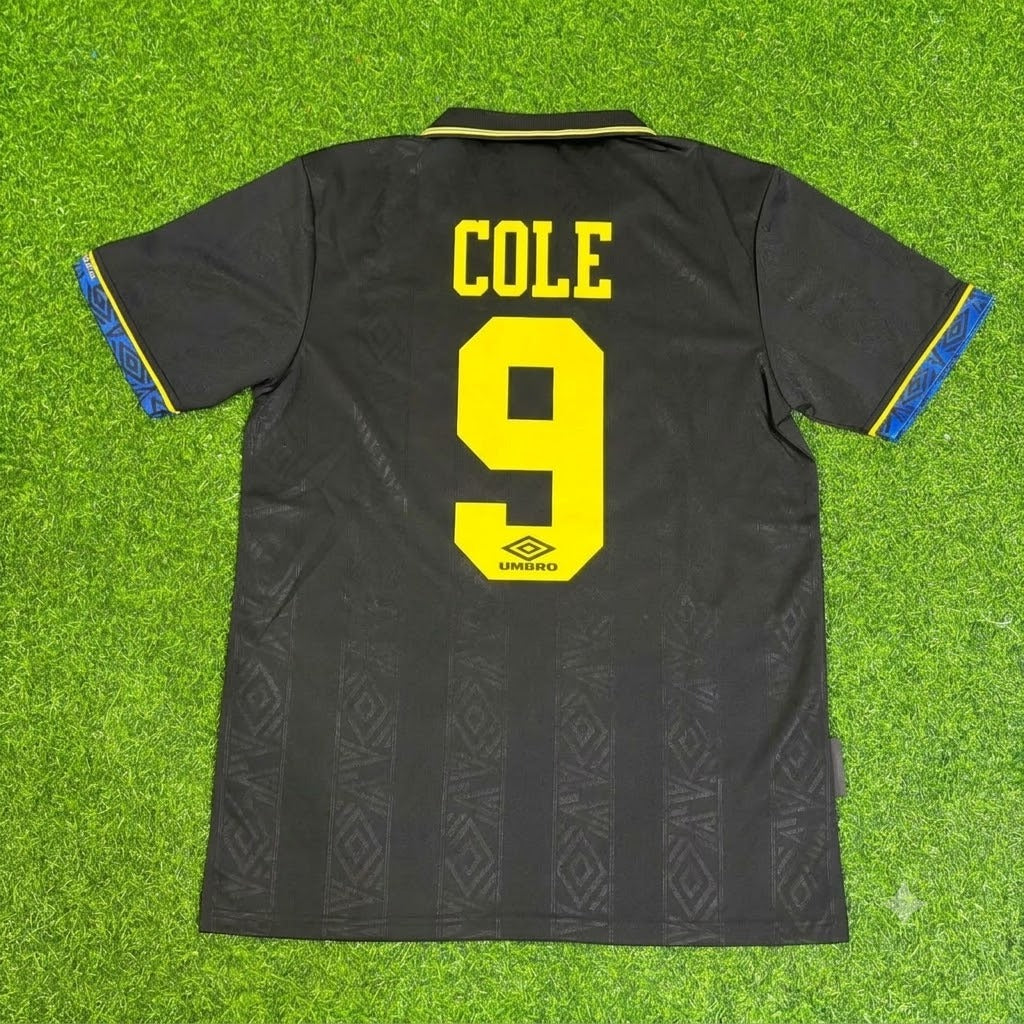 Andy Cole Manchester United Commemorative Retro Football Jersey Kit