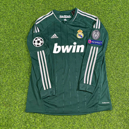 Angel Di Maria 22- Real Madrid 2012-2013 Green Long Sleeve Jersey Soccer Shirt
